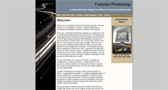 Desktop Screenshot of forensicphotoshopbook.com